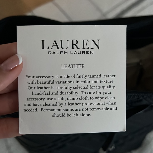 Ralph Lauren leather bucket bag - Picture 5 of 6